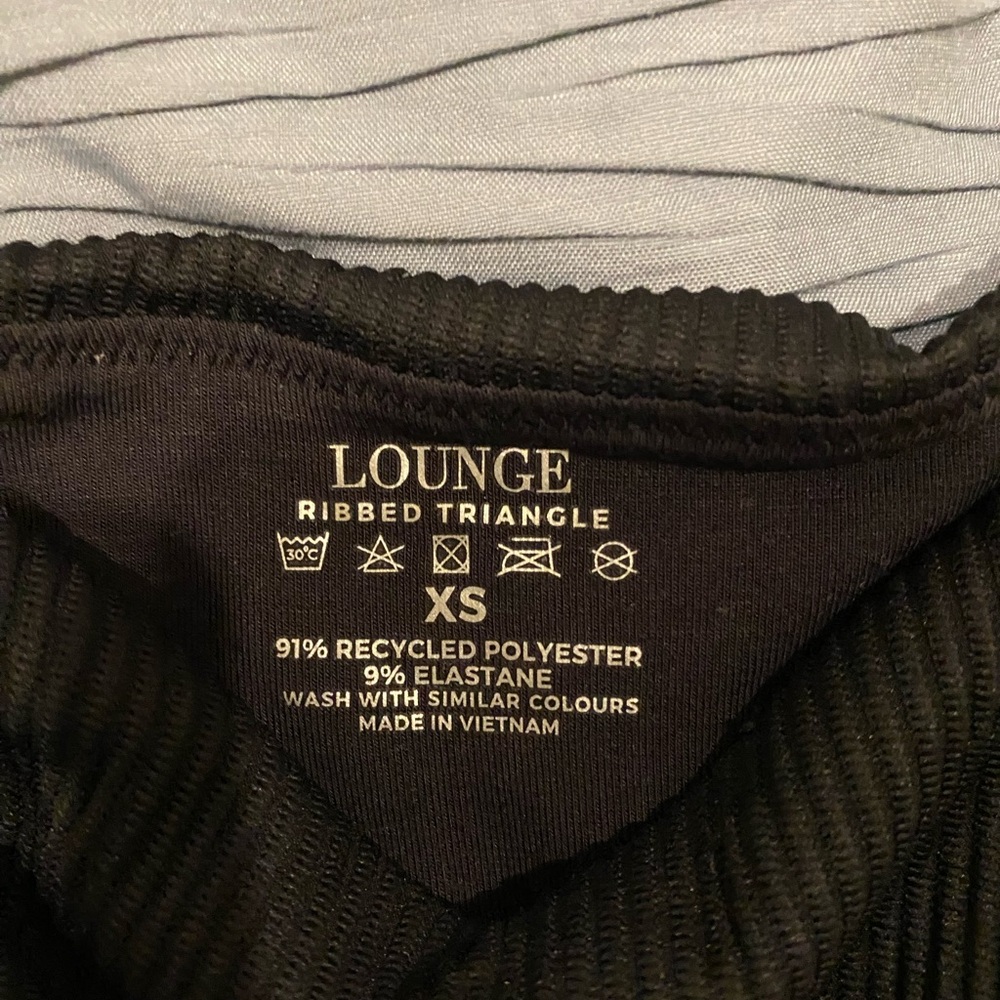 Lounge Ribbed Black Set - Picture 4 of 4